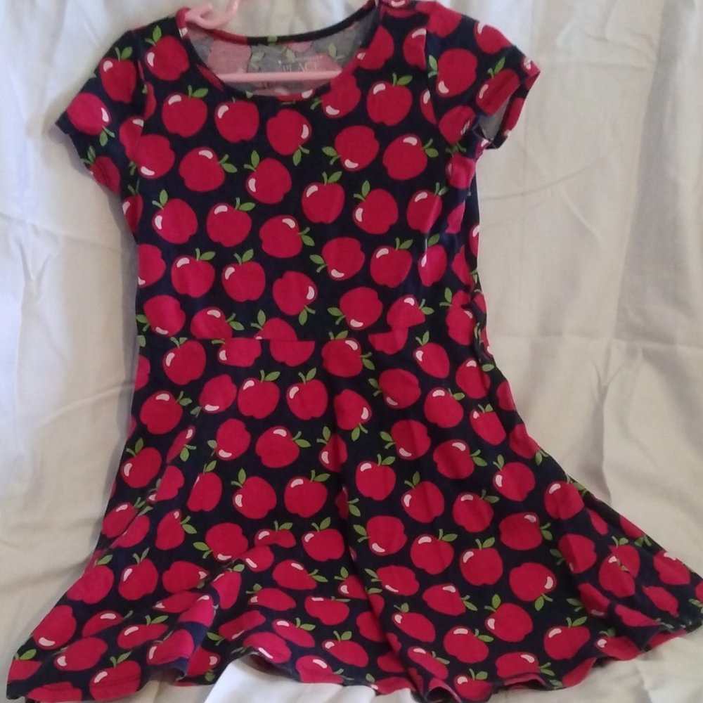Children's place apple dress back to school 5t